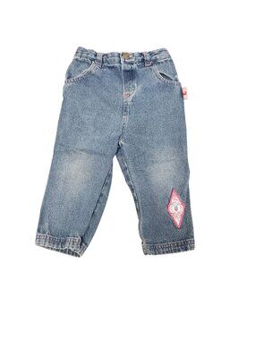 Vintage y2k Strawberry Shortcake Girls Blue Jeans Size 18M